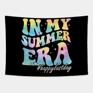 In My Summer Era Summer Break End Of School Year Teacher Kid T-Shirt Tapestry