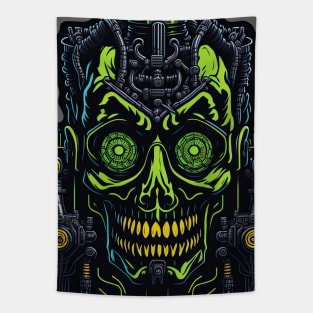 Cyborg Heads S02 D38 Tapestry