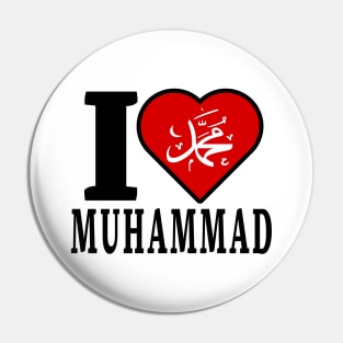 I Love Muhammad Pin