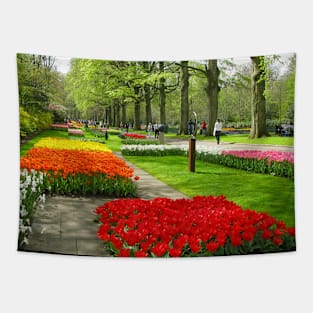 Keukenhof Tulip Festival, Holland Tapestry