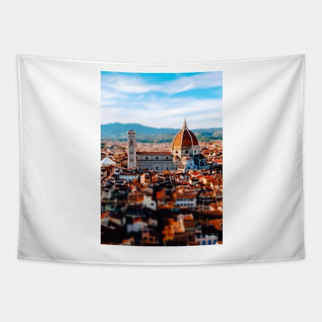 Florence | Miniature World Tapestry by Visitify