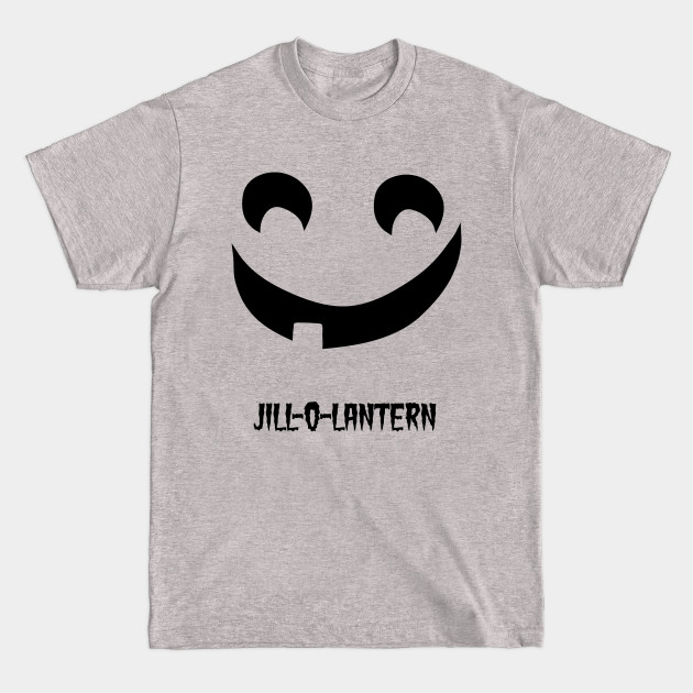 Discover Jill-O-Lantern Halloween Face - Jack O Lantern - T-Shirt