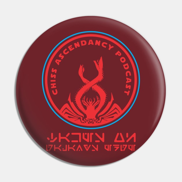 CAP Galaxy's Edge RED Pin by Chiss Podcast