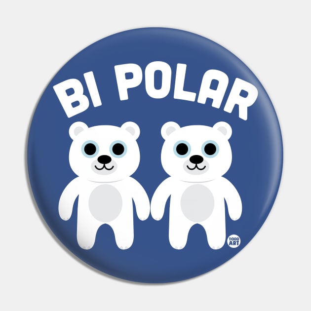 BI POLAR Pin by toddgoldmanart