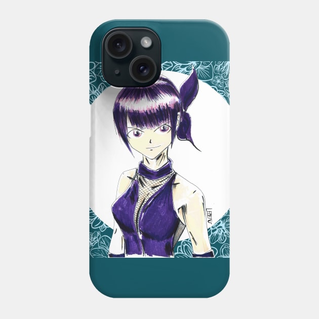 Ayane in dead or alive fighting match Phone Case by jorge_lebeau