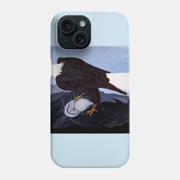 Eagles Catfish Dinner Phone Case by Matt Starr Fine Art