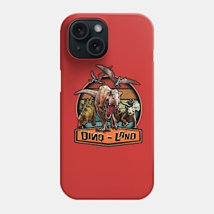 Diono-land - Happy dino Phone Case