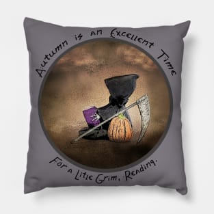 A Little Grim Reading Pillow