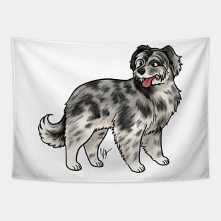 Dog -  Pyrenean Shepherd - Merle Tapestry