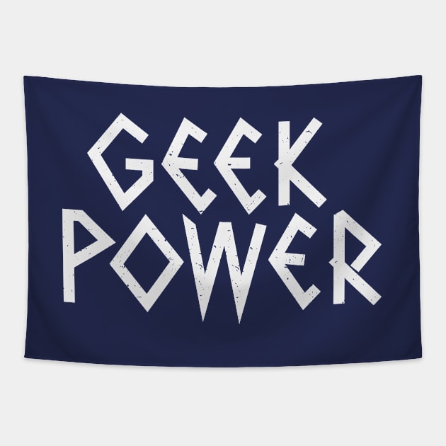 Geek Power Tapestry by FunawayHit