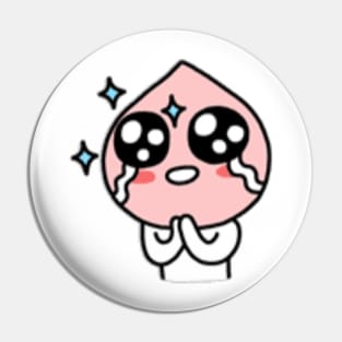 KakaoTalk Friends Apeach (Ecstatic) Pin