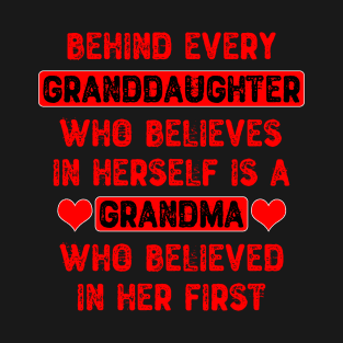 Granddaughter Quote T-Shirt