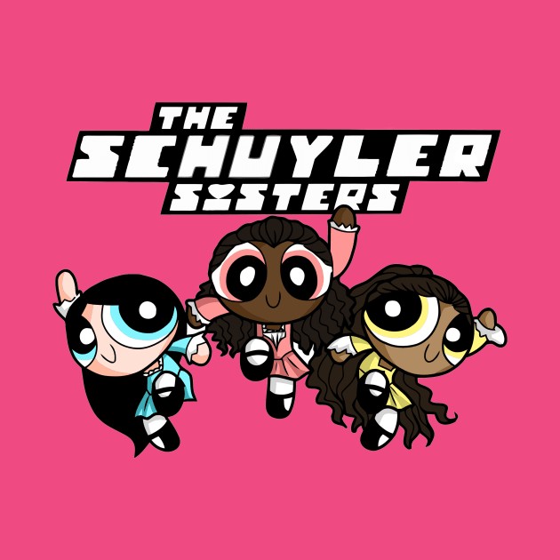 The Schuyler Sisters to the Rescue by YourFavoriteTee