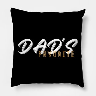 Dads Favorite 3 Pillow