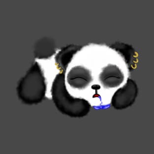 Sleepy Goth Panda T-Shirt