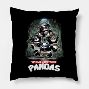 Teenage Mutant Ninja Pandas Pillow