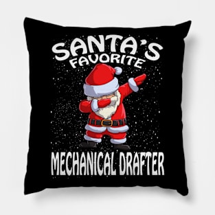 Santas Favorite Mechanical Drafter Christmas Pillow