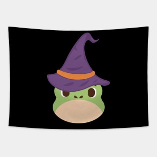 Cute wizard Frog Tapestry