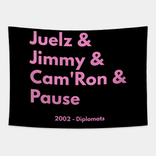 Harlem World Dips 2002 (Pause in Pink) Tapestry