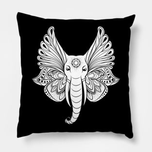 Elephant artwork Pillow