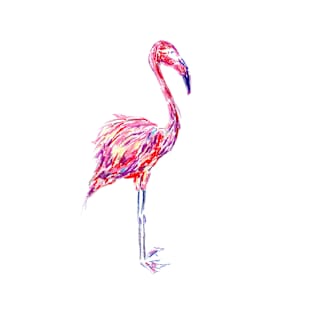pink flamingo T-Shirt