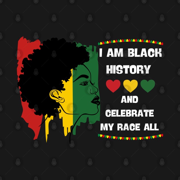 Black History Month Afro Melanin Black Women by Magnificent Butterfly