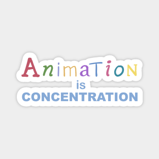 Animation is Concentration Magnet