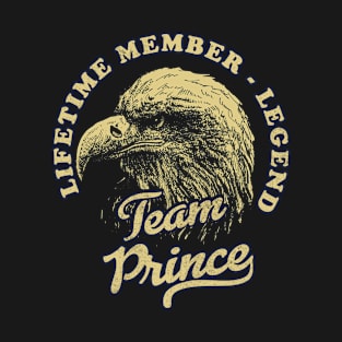 Prince Name - Lifetime Member Legend - Eagle T-Shirt