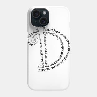 D letter Phone Case