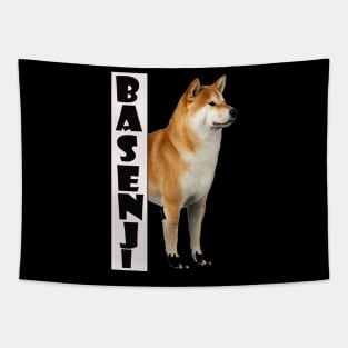 basenji dog dogs pet puppy Tapestry