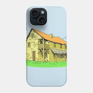 House in old Europe style_02_light color Phone Case