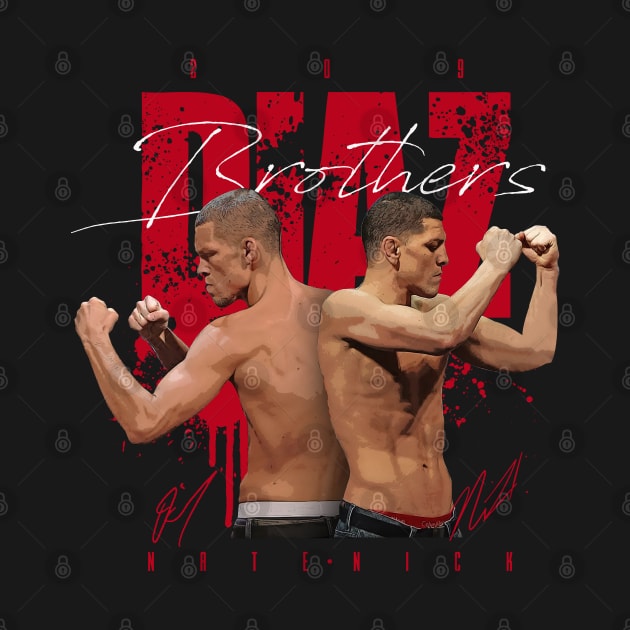 Nick x Nate Diaz by Juantamad