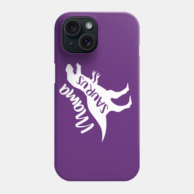 MamaSaurus, Mama Saurus, Mother Gift Idea Phone Case by designs4up