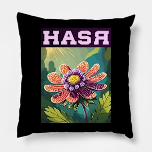 Flower Macedonia Scabiosa (Design 4) Pillow