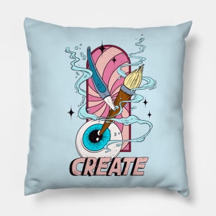 Surreal Artists Creative Creator Art Pillow