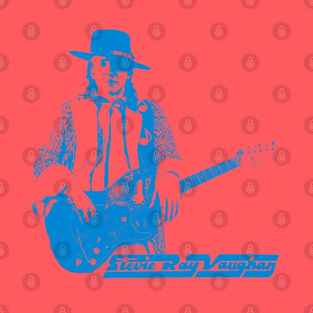 Stevie Ray Vaughan - Blue by MonkeyKing