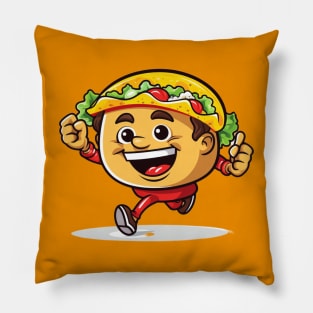 kawaii Taco T-Shirt cute potatofood funny Pillow