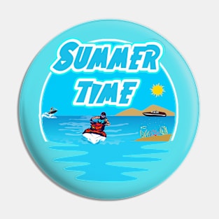 Summer Time Pin