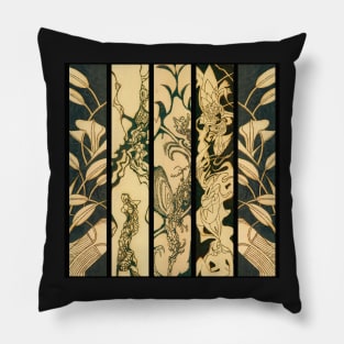 Quadriptych - Solar Etched Design Pillow