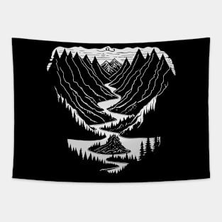 Mountains Rivers Tapestry