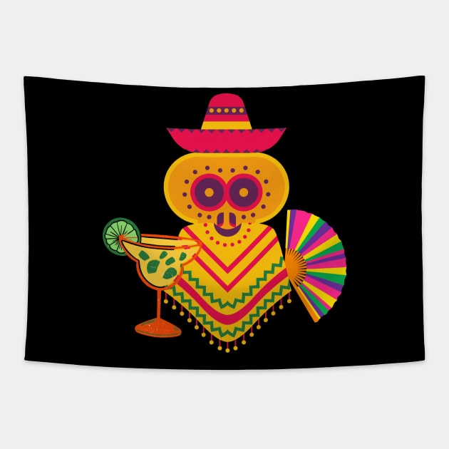 Cinco De Mayo A15 Tapestry by overpeck