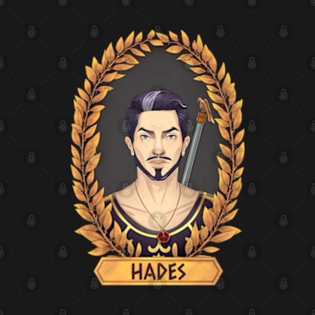 Hades Greek Mythology God by Tati Seol