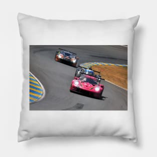 Porsche 911 RSR no85 24 Hours of Le Mans 2023 Pillow