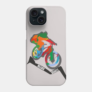 Mountain Bike release brakes Phone Case