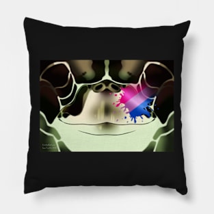 Bisexual Sea Turtle Face Pillow