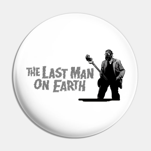 The Last Man On Earth Pin by Atomic City Art