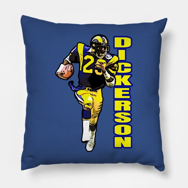 Rams Dickerson 29 Pillow by Gamers Gear