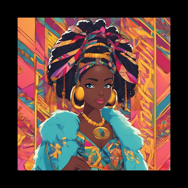 Most Beautiful African Black Woman by animegirlnft