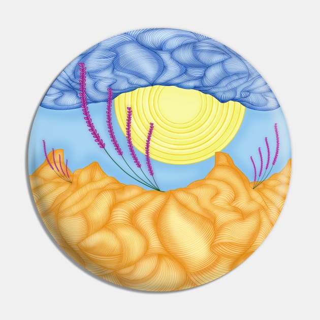 Dunes in the desert Pin by KateQR