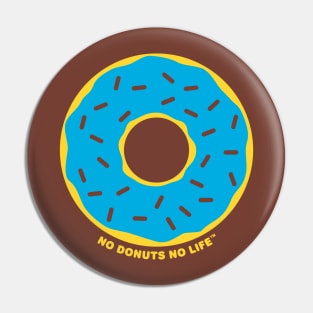 Blue Donut Pin